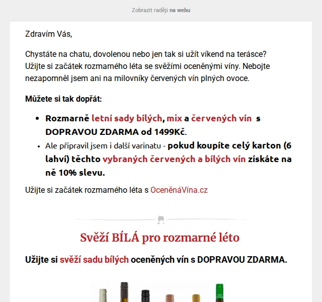 Oceněnávína.cz: Oceněná vína s dopravou zdarma – červenec 2026 | Nuslet.cz