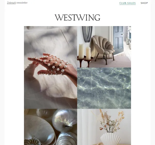 Westwing: Mermaidcore trendy interiér – červen 2026 | Nuslet.cz