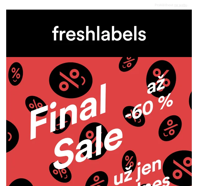Freshlabels: Poslední šance sezónních slev až 60 % – červen 2026 | Nuslet.cz