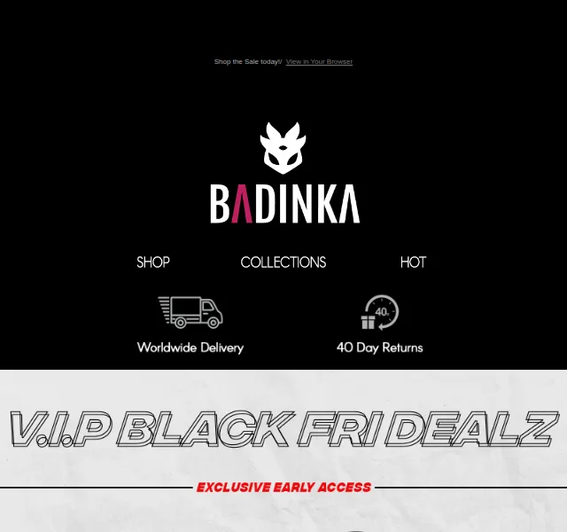 BADINKA: VIP Black Friday slevy – červen 2026 | Nuslet.cz