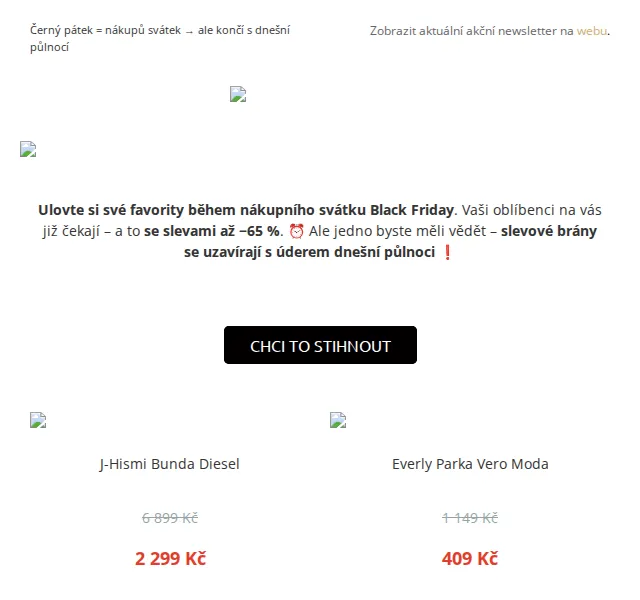 UrbanStore: Slevy až −65 % na Diesel a Vans – červen 2026 | Nuslet.cz