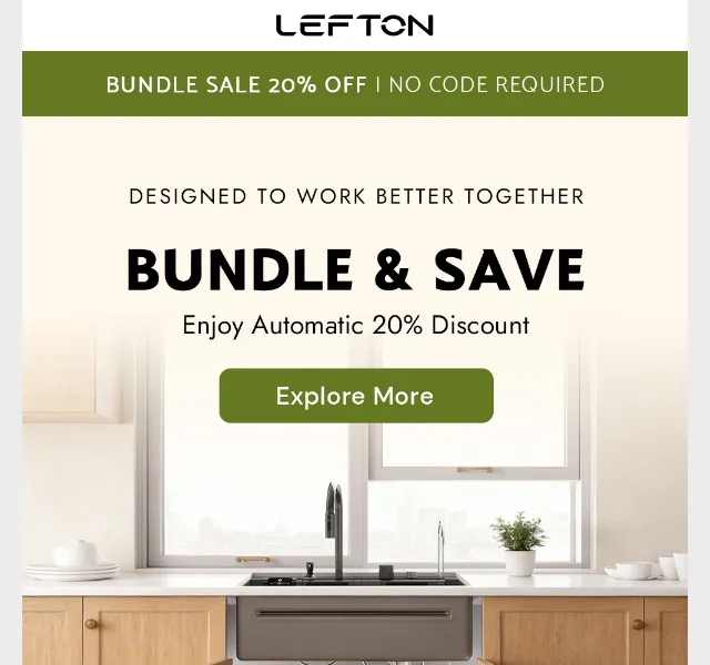 Lefton Sanitary: Bundle & Save 20 % – červenec 2026 | Nuslet.cz
