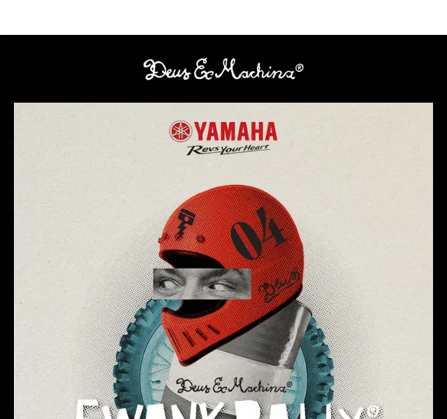Deus Ex Machina Europe: Moto oblečení na Swank Rally – květen 2026