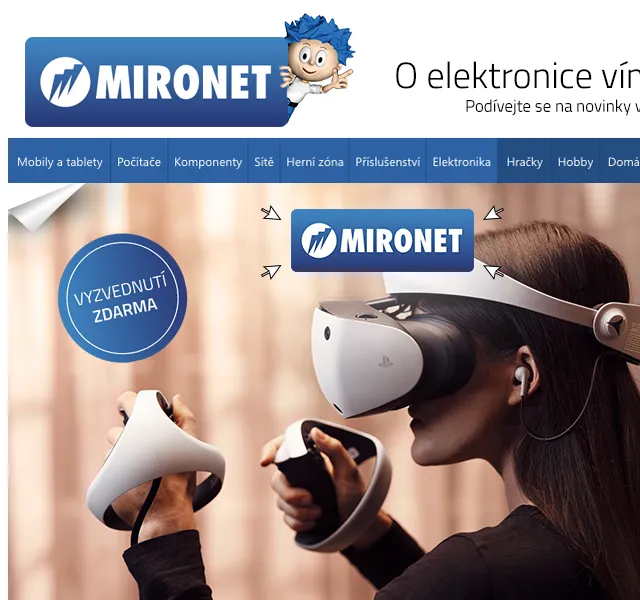 Mironet: PlayStation VR2 předobjednávka – červen 2026 | Nuslet.cz