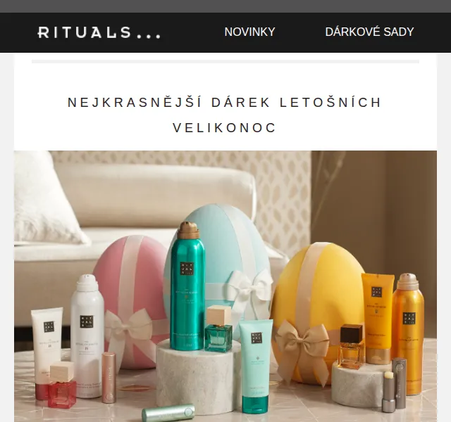 Rituals: Velikonoční vajíčka limitovaná edice – červen 2026 | Nuslet.cz