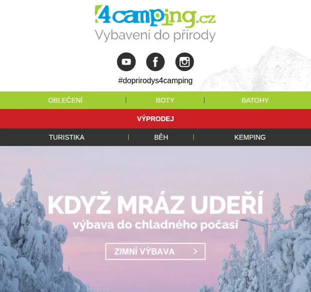 4camping.cz: Výbava na mráz a chladné počasí – červen 2026 | Nuslet.cz