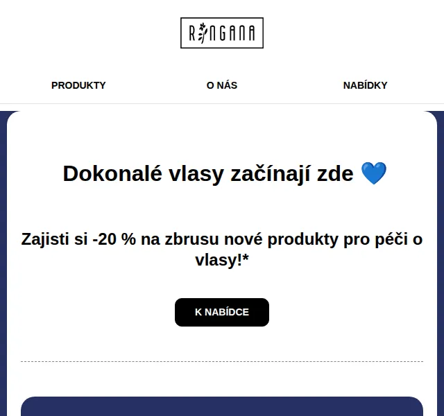RINGANA: -20 % na nové produkty pro péči o vlasy – prosinec 2024 | Nuslet.cz
