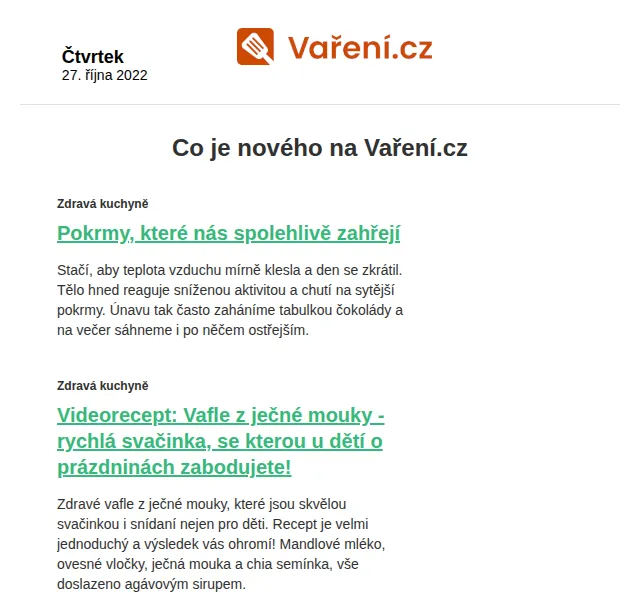 Vaření.cz: Nové recepty na podzimní vaření – říjen 2022 | Nuslet.cz