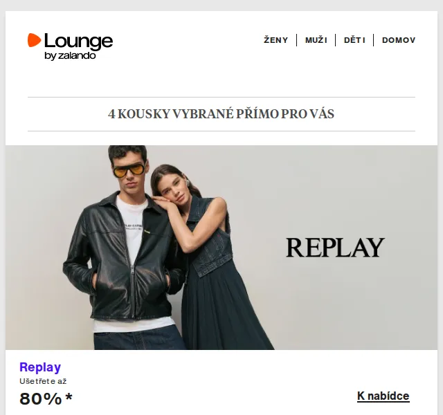 Lounge by Zalando: Replay, ECCO, Vagabond – červen 2026 | Nuslet.cz
