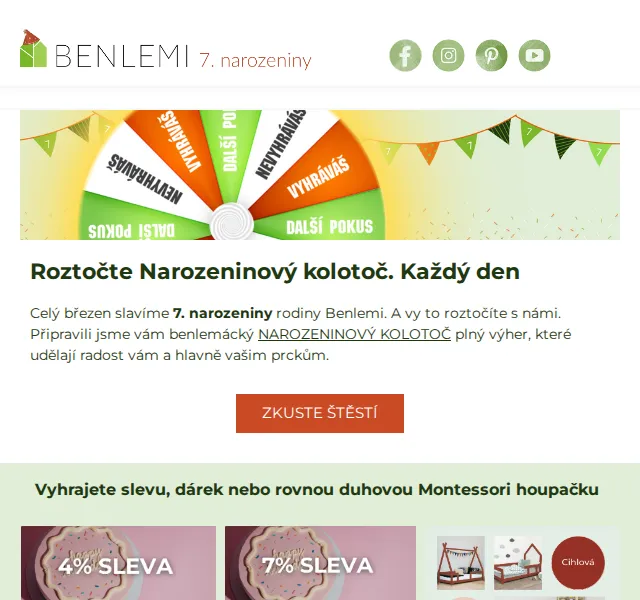 Michal z rodiny Benlemi: Narozeninový kolotoč o trendy zboží – březen 2026 | Nuslet.cz