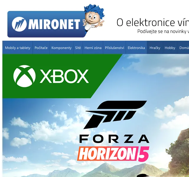 Mironet: Forza Horizon 5 a Halo Infinite – červen 2026 | Nuslet.cz