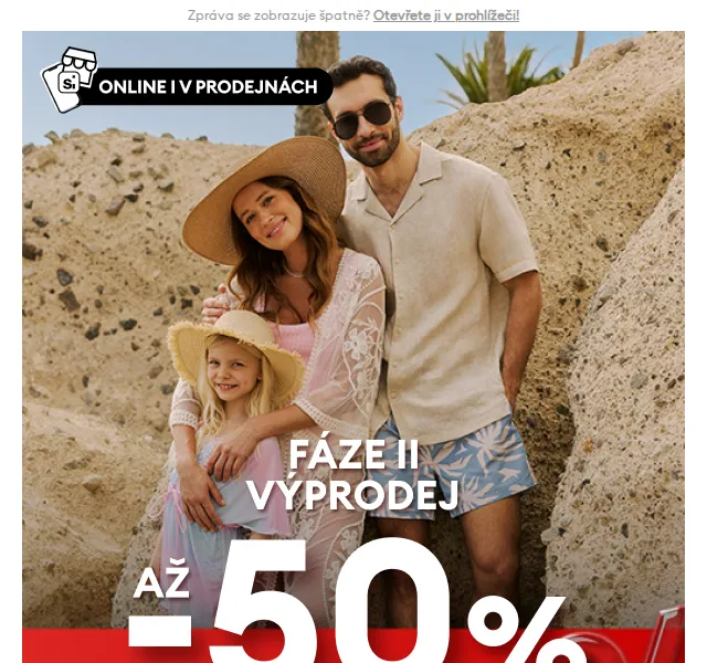 Sinsay: Výprodej až -50 % – červenec 2026 | Nuslet.cz