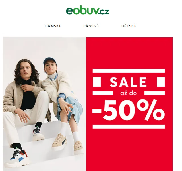 Eobuv: Sezónní výprodej do -50 % – červen 2026 | Nuslet.cz