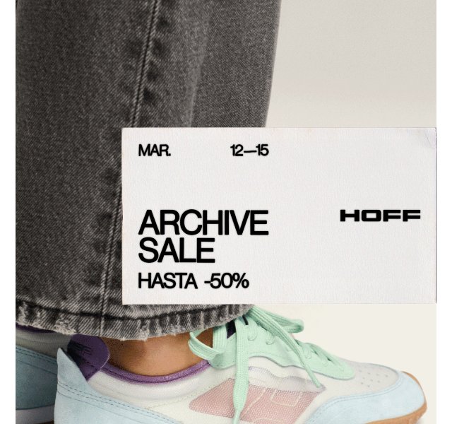 HOFF: Archive Sale až -50% – duben 2026 | Nuslet.cz