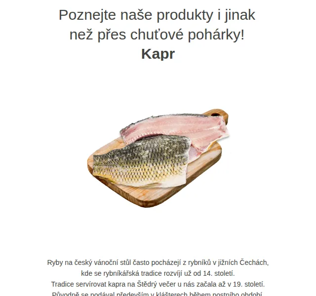 Váš HRUŠKA tým: Kapr jako vánoční symbol – červenec 2026 | Nuslet.cz