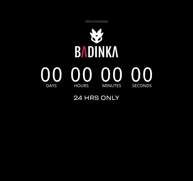 BADINKA: Buy One Get One 70% off – červenec 2026 | Nuslet.cz