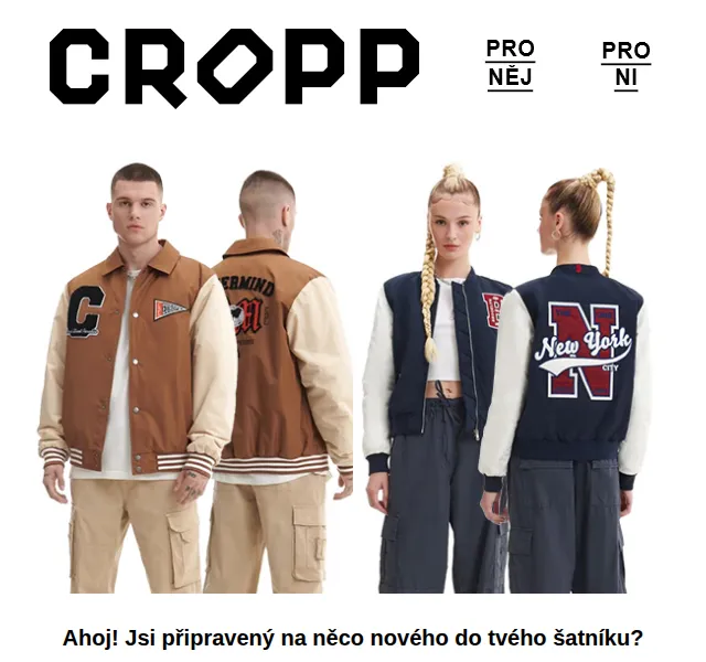 Cropp bundy a vesty – červen 2026 | Nuslet.cz