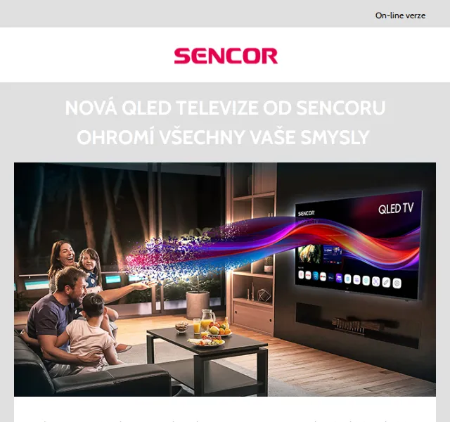 Sencor: letní výprodej slevy 20 % a 25 % – červenec 2026 | Nuslet.cz