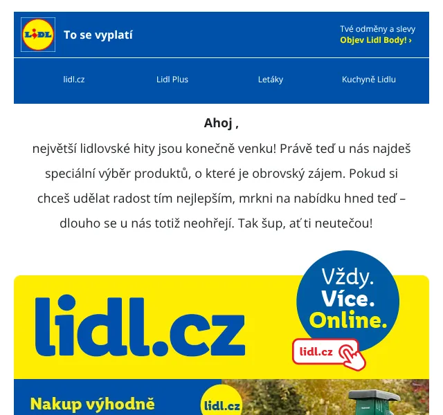 Lidl: Řetězové pily a drtičky se slevou 30 % – duben 2026