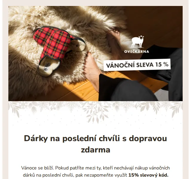 Ovečkárna: Dárky na poslední chvíli s 15% slevou – červen 2026 | Nuslet.cz