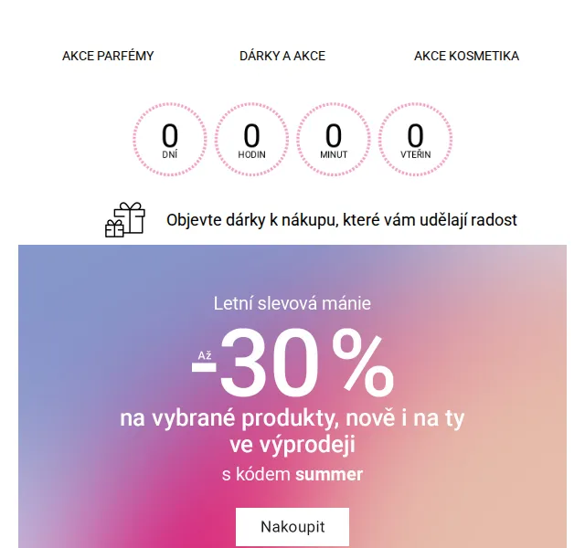 Notino: Až −30 % na parfémy a kosmetiku – červen 2026 | Nuslet.cz
