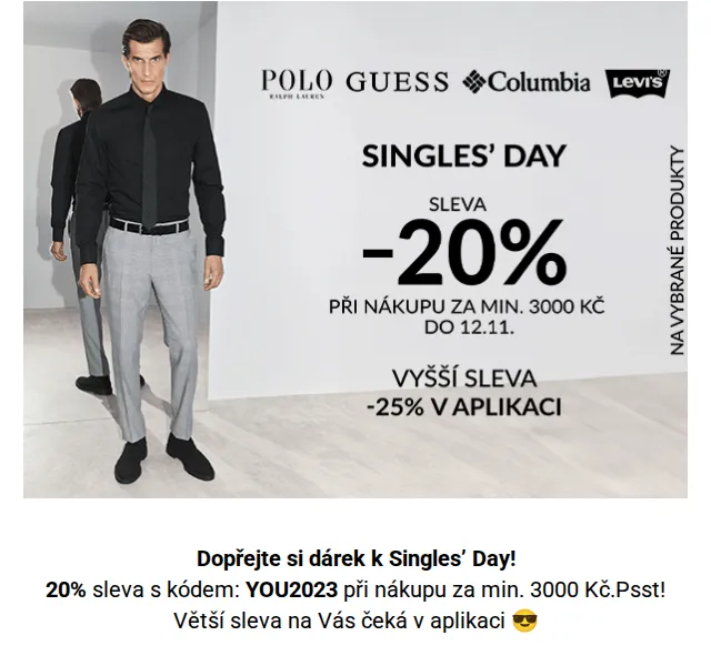 Modivo: 20% sleva na Singles' Day – červen 2026 | Nuslet.cz