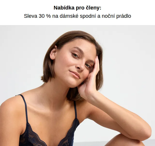 Lindex: Sleva 30 % na spodní a noční prádlo – prosinec 2026 | Nuslet.cz