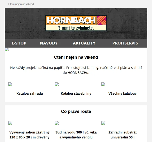 HORNBACH: Katalog zahrada a stavebniny – červen 2026 | Nuslet.cz
