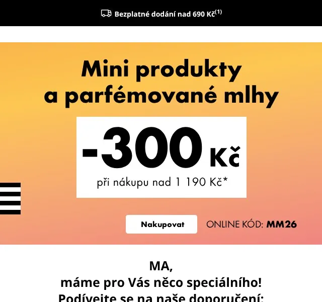 Sephora: sleva až -20 % na péči o rty – červenec 2026