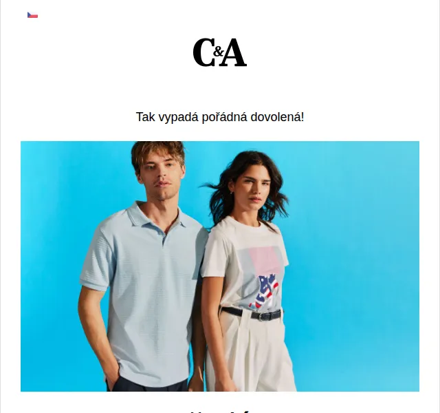C&A: Letní výprodej až 70% – červenec 2026 | Nuslet.cz