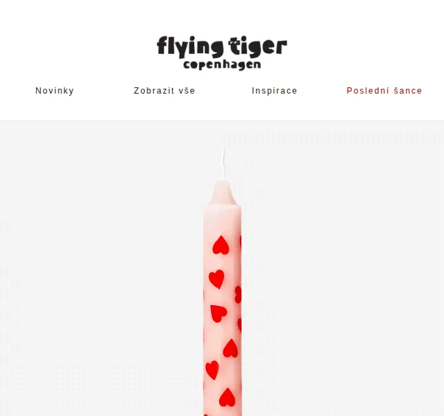 Flying Tiger Copenhagen: Valentýnské dárky – červenec 2026 | Nuslet.cz