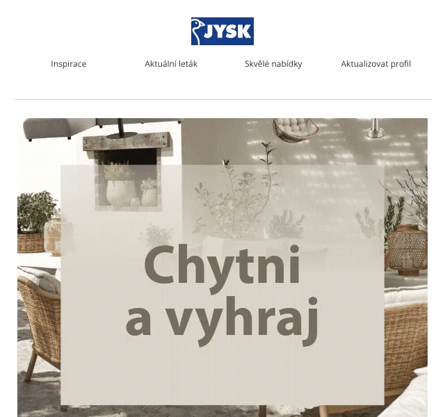JYSK: Letní nábytek až -65 % – červenec 2026 | Nuslet.cz