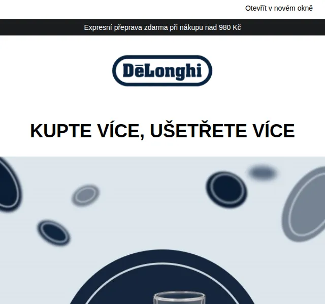 De'Longhi: Ušetřete až 4 500 Kč – červen 2026 | Nuslet.cz