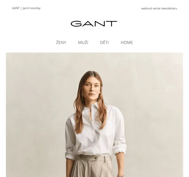 GANT: Jarní novinky – duben 2026 | Nuslet.cz