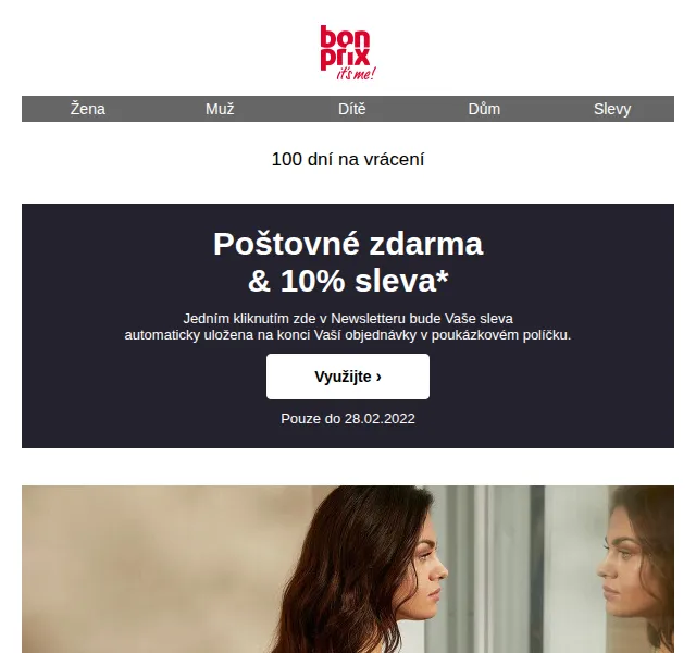 bonprix: 10% sleva a poštovné zdarma – červenec 2026 | Nuslet.cz