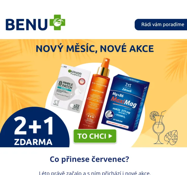 BENU E-shop: Sleva 200 Kč na La Roche-Posay, Vichy – červenec 2026
