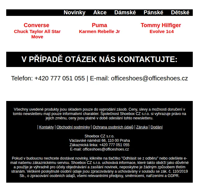 Office Shoes: Finální výprodej – červenec 2026 | Nuslet.cz