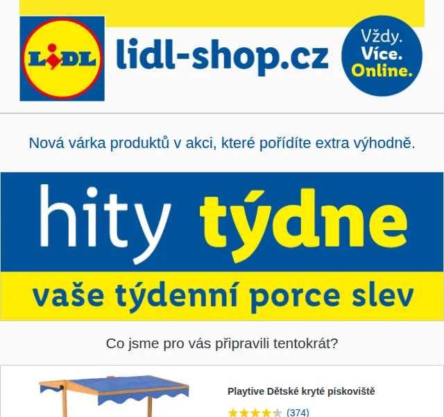 Lidl: Hity týdne se slevou až 53 % – červenec 2026 | Nuslet.cz