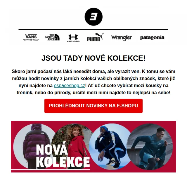 ESPACE: nové jarní kolekce – červen 2026 | Nuslet.cz