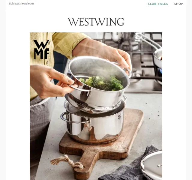 Westwing: WMF sleva – červen 2026 | Nuslet.cz