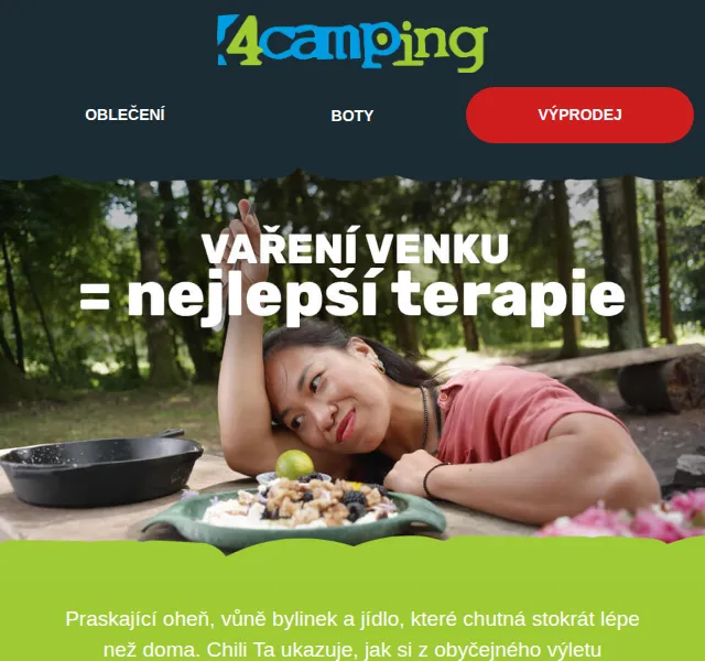 4camping.cz: Vaření venku s nářadím Chili Ta – červen 2026 | Nuslet.cz