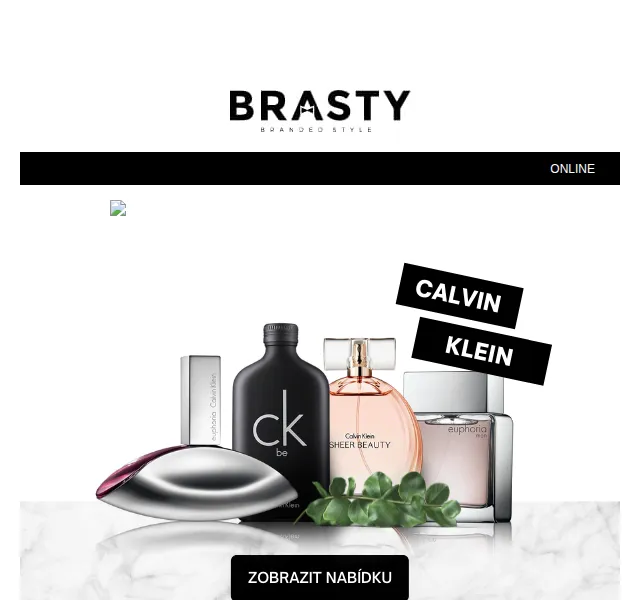 Brasty: Značka Calvin Klein s 10% slevou – červen 2026 | Nuslet.cz