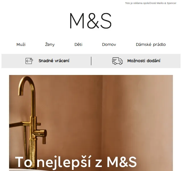 Marks and Spencer: Novinky v domácím oblečení – červen 2026 | Nuslet.cz