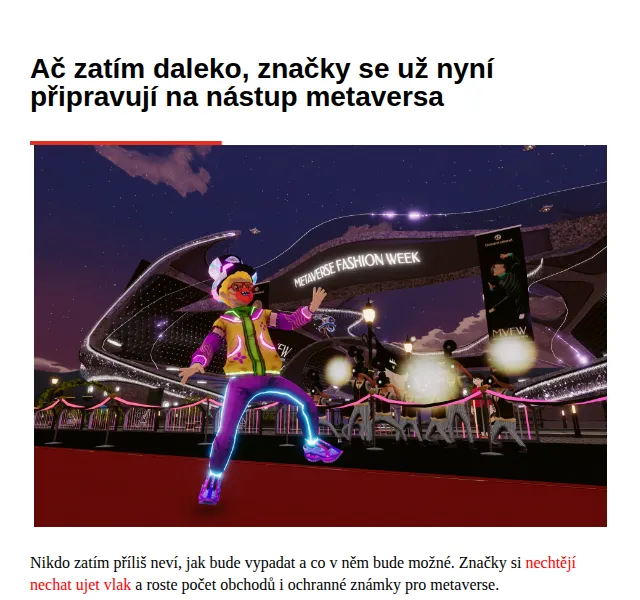 Marketing & Media: Novinky z metaversa a slevy – červen 2026 | Nuslet.cz
