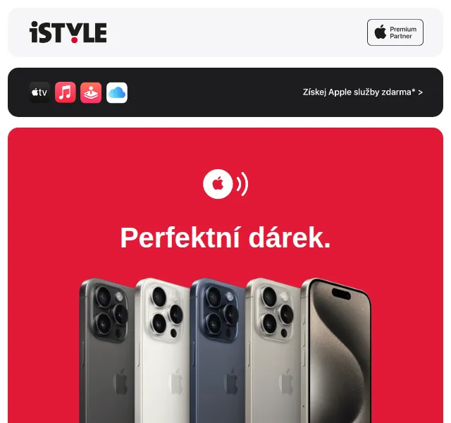 iSTYLE: iPhone 15 Pro Max s AirTag zdarma – červen 2026 | Nuslet.cz