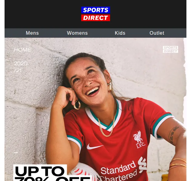 Sportsdirect: Dresy Liverpool za £20 – červen 2026 | Nuslet.cz