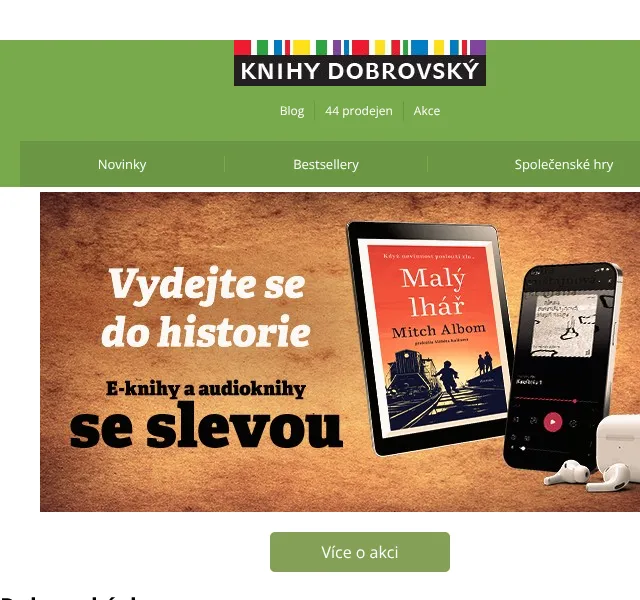 KnihyDobrovsky.cz: Letní knižní novinky se slevami až 20 % | Nuslet.cz