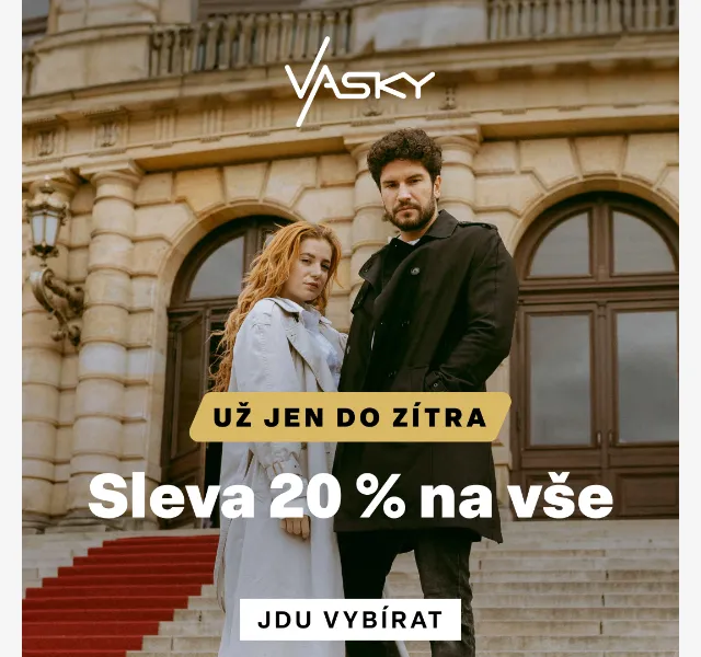 Vasky: 20% sleva na vše – červen 2026 | Nuslet.cz