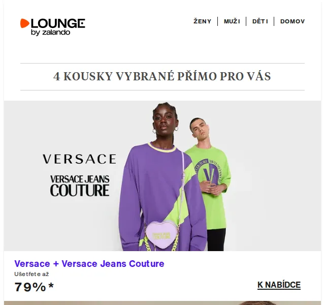 Lounge by Zalando: Versace, Apart a Yankee Candle – červenec 2026 | Nuslet.cz