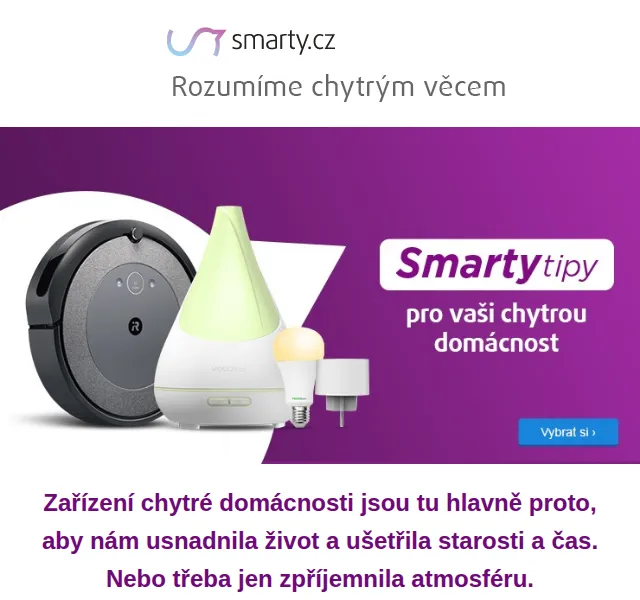 Smarty.cz: Chytrá domácnost se slevou až 41 % – červen 2026 | Nuslet.cz